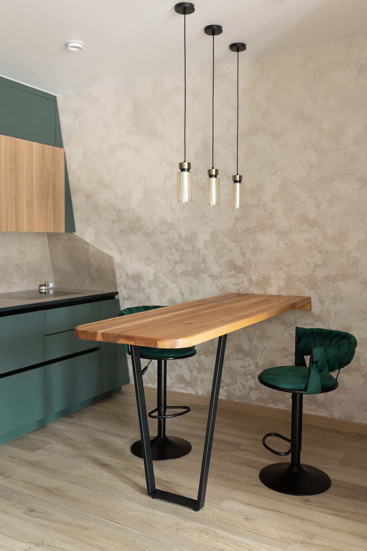 Birch solid-lamella boards — oil-finished furniture panels